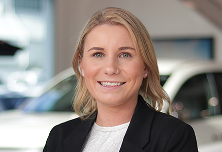 portrait of Hayley O'Callaghan, Gazley Škoda Marketing Manager