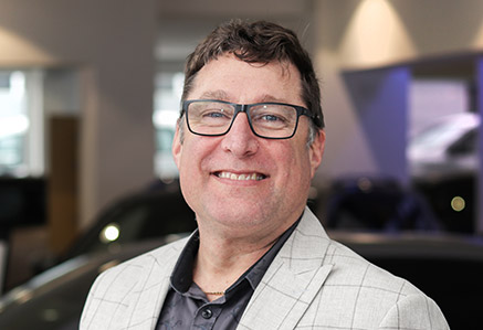 portrait of Martin Burnside, Gazley Škoda Parts Manager