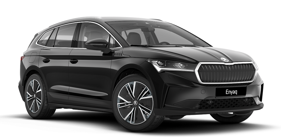 PNG Render of a Enyaq 85 SUV with a transparent background