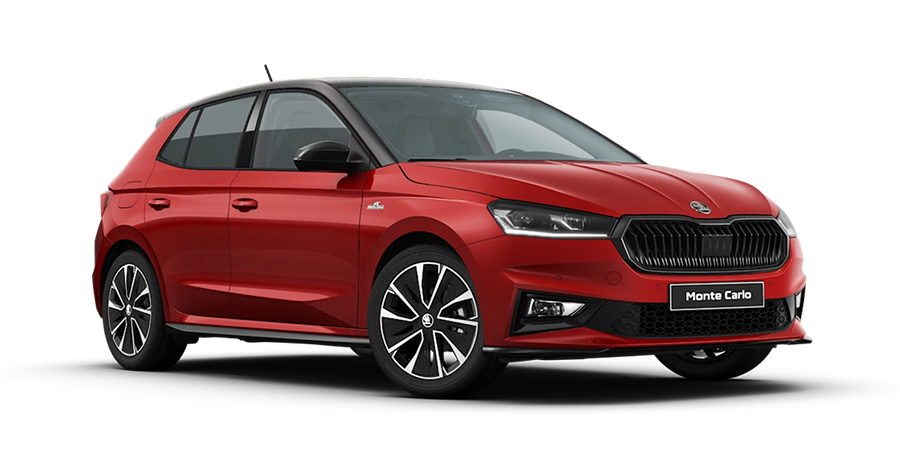 PNG Render of a Fabia Monte Carlo with a transparent background