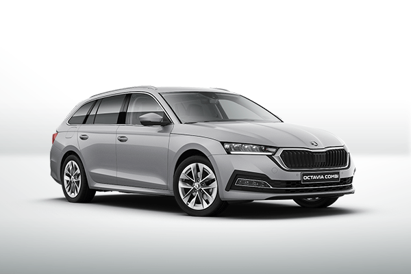 Render of a Octavia Wagon on a white background