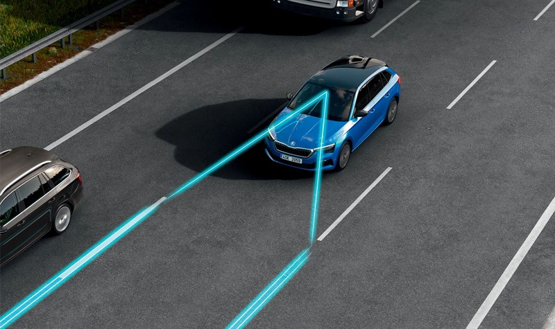visualisation of the Scala lane assist